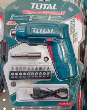 Total Lithium-Ion Cordless Screwdriver 4v