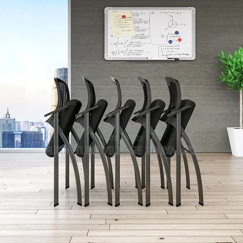 Office Chair; Foldable Training Study Office Seat