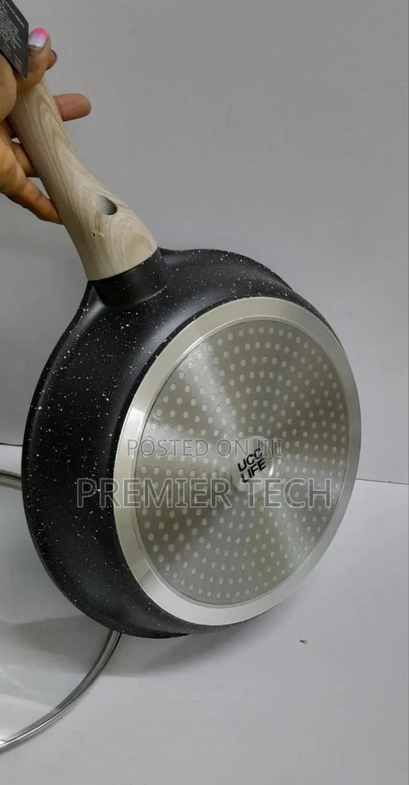 *Ucc. Heavy Duty Granite Frying Pan