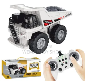Remote-Controlled 2.4ghz Rechargeable Dumping Truck With Light Sound