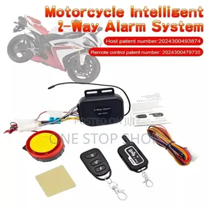 Bike Security and Alarm System for All Bikes