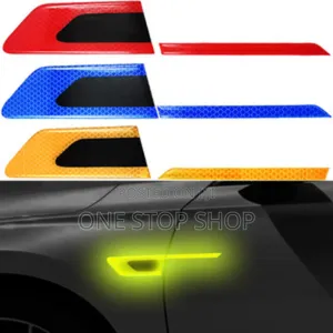 Strong Reflectivity Good Viscous Car Door Dide Stickers 2pc