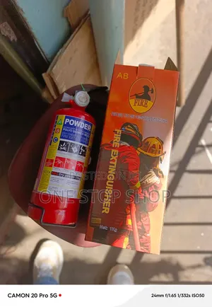 Brand New 1kg Protective Dry Powder Based Fire Extinguisher