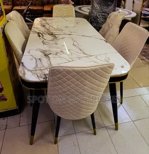 Elegant 6-seater Family Dining Set. Delivery Services Available.