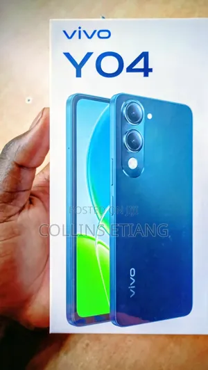 New Vivo Y04 128 GB Black