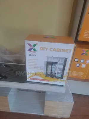 Three Collumn Plastic Wardrobe