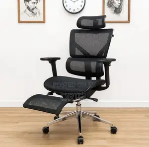 Office Chair : Orthopedic Office Chair With Adjustable Footrest