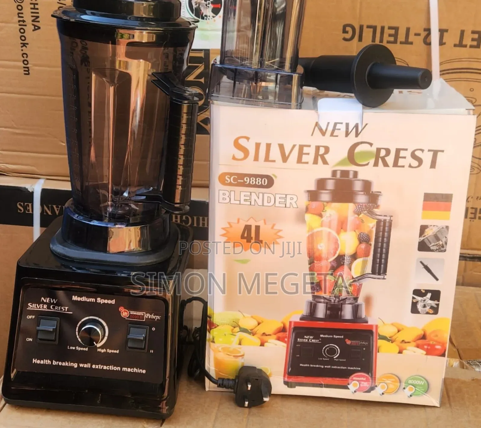 *8000 Watts Silver Crest Commercial Blender*