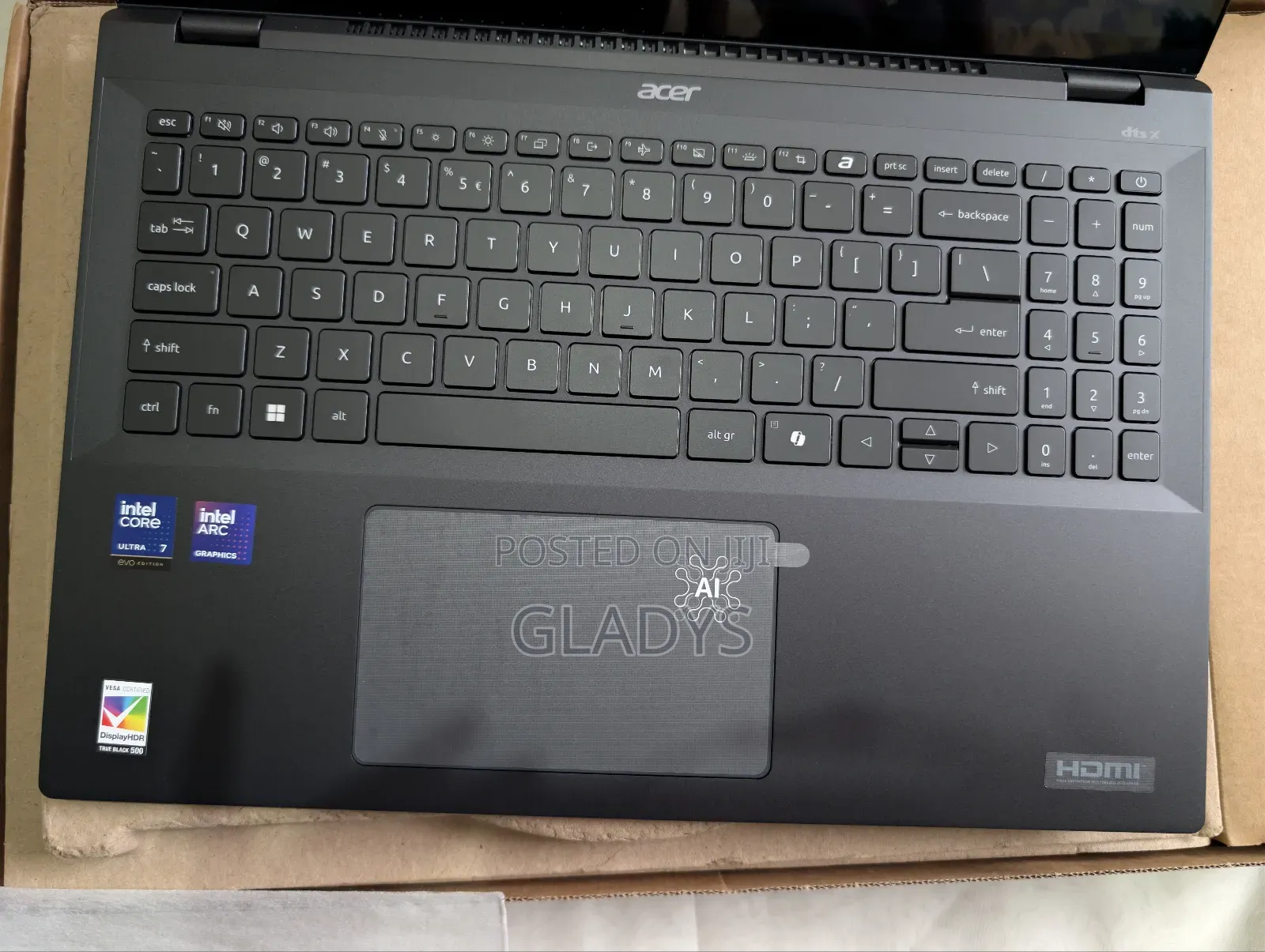 New Laptop Acer 16GB Intel Core Ultra 7 SSD 1T