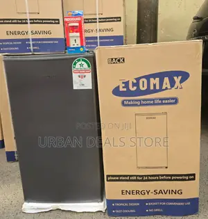 Ecomax 90 Litres Dark Silver Single Door Refrigerator With Free Guard