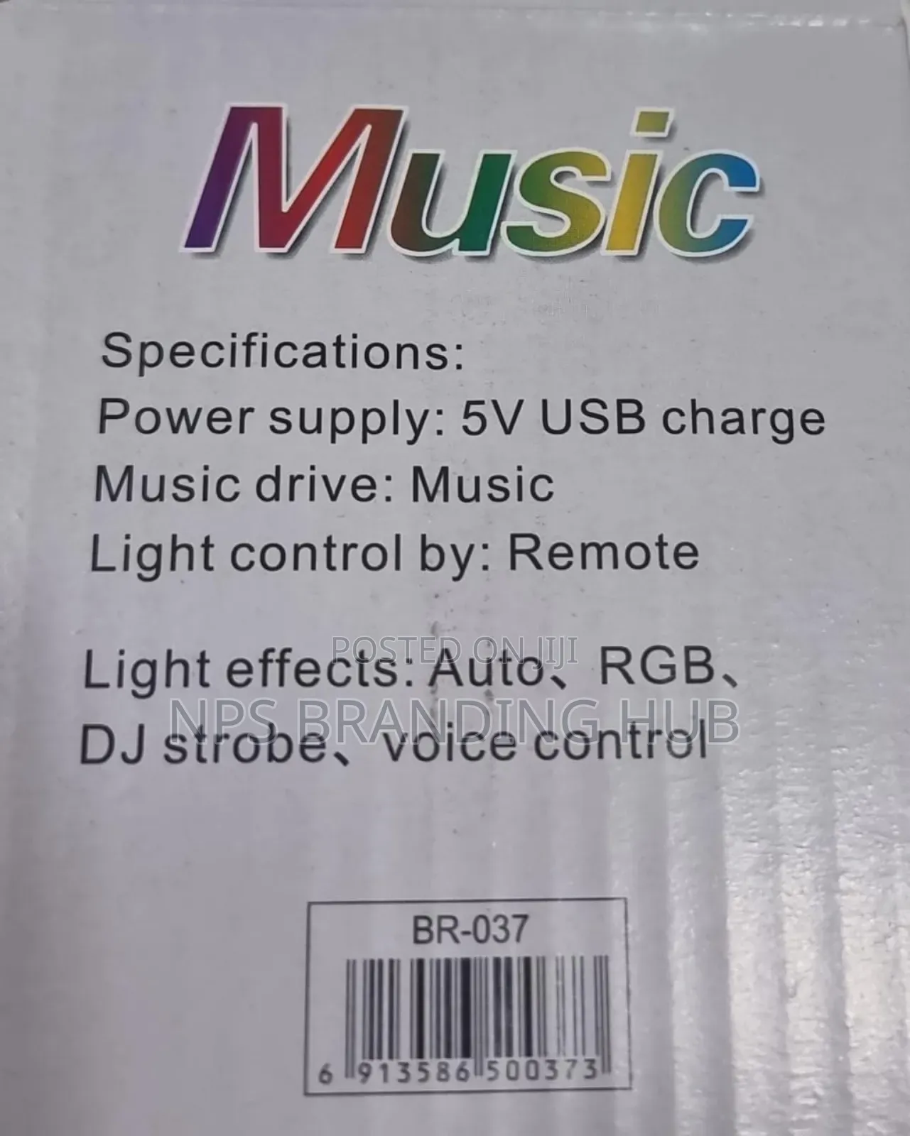 Rechargeable Bluetooth Speaker Mini Music Magic Lamp 6w P.O