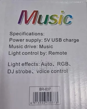 Rechargeable Bluetooth Speaker Mini Music Magic Lamp 6w P.O