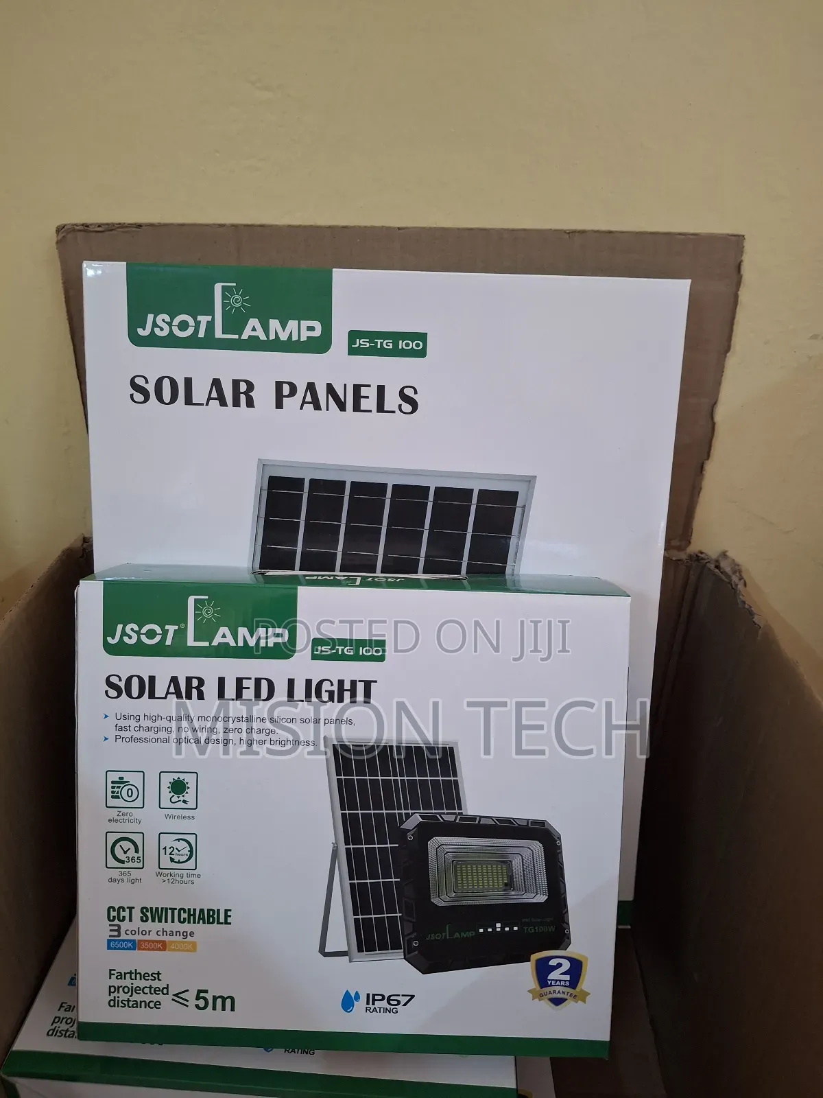 Jsot Js-Tg 100w Solar Floodlight