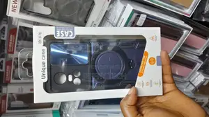 Zasert Oppo Reno 10 Pro Magnetic Case With Built-in Metal Ring Stand