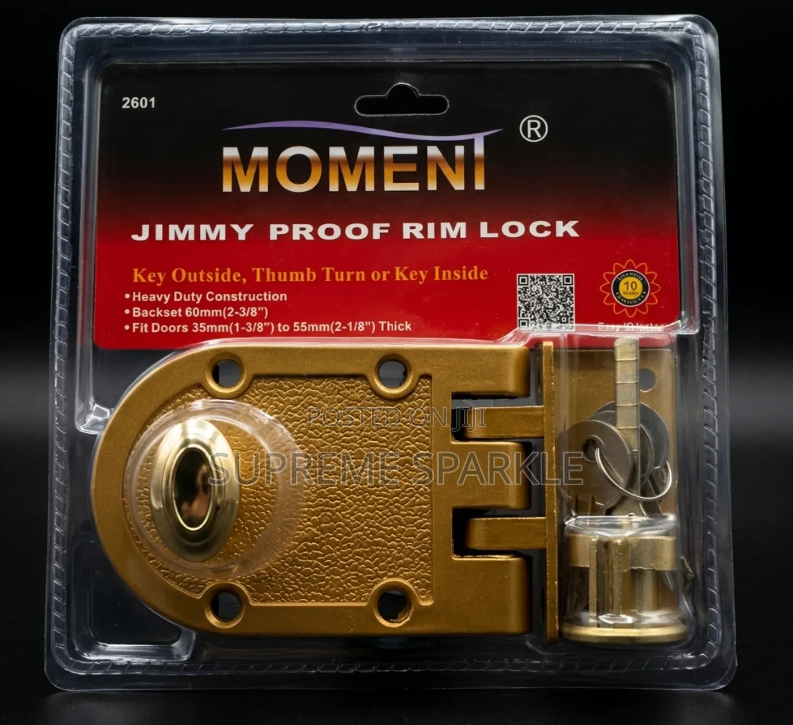 Momeni Jimmy Proof Rim Lock