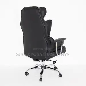Leather Executive Reclining Computer Chair