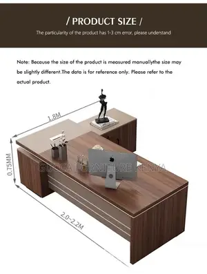 180cm Manager's Executive L-shaped Table