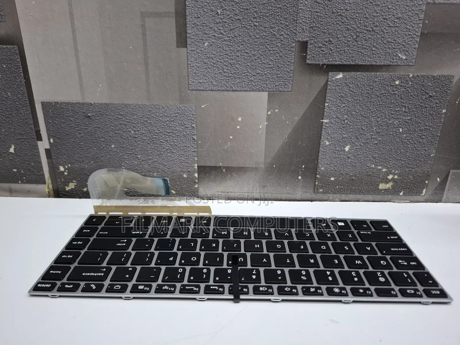 Replacement Us Keyboard For Hp Elitebook 840 G5 Silver Frame Backlit