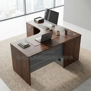 1.4m Executive Curved Office Study Desk