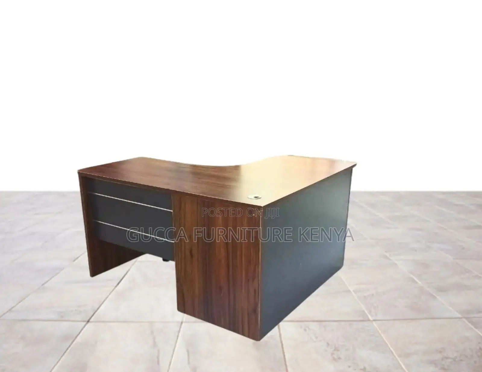 1.4m Executive Curved Office Study Desk