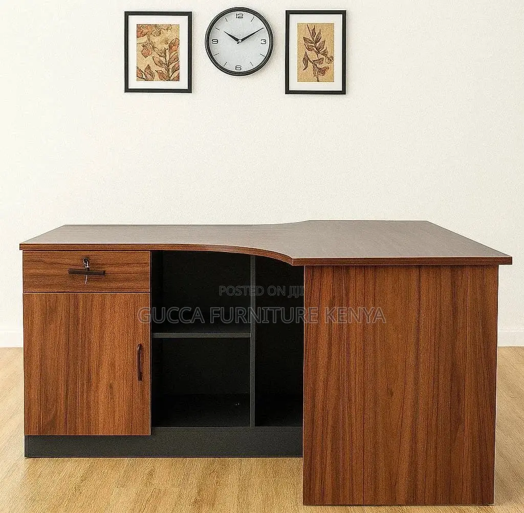 1.4m Executive Curved Office Study Desk