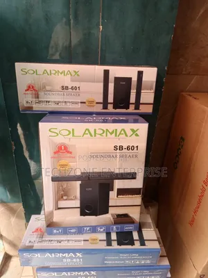 Solarmax 2.1ch Sb-601 Soundbar Speaker System Woofer 