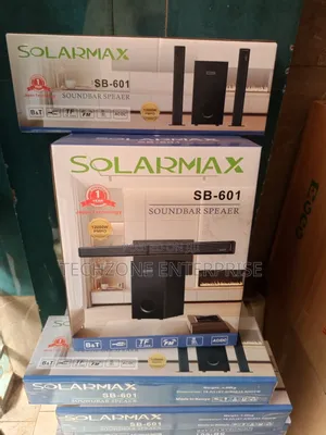Solarmax Sb-601 Is a 2.1-Channel Soundbar System Deep Bass 