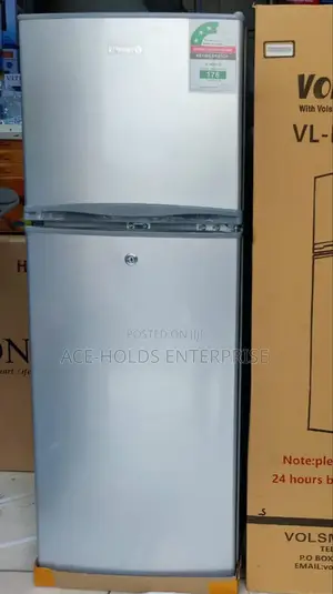 138 Litres Volsmart Top Freezer - Double Door Fridge