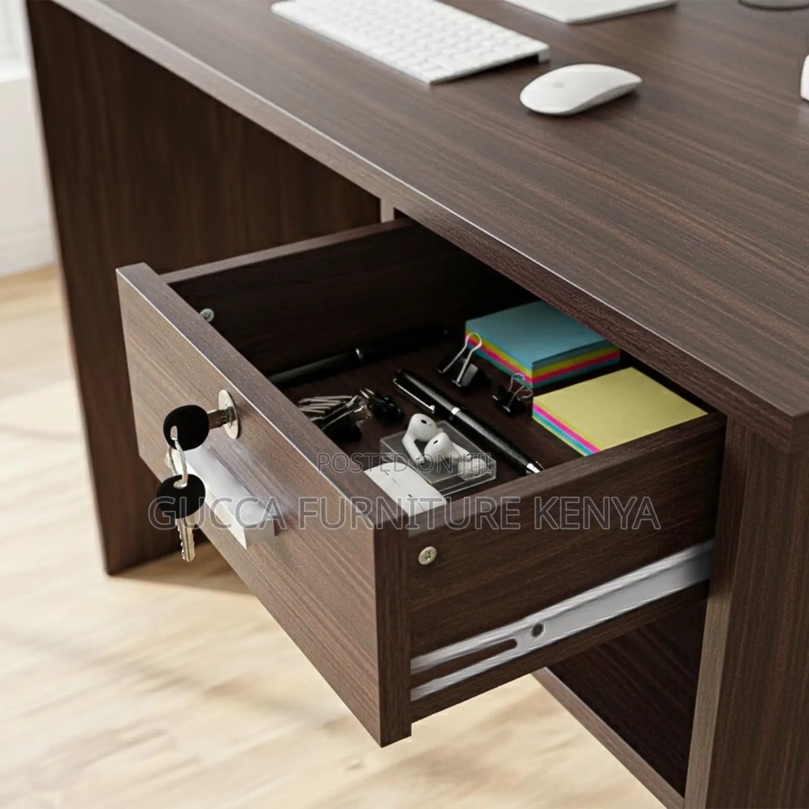 120cm Generic Student Study Desk With Drawers