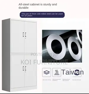 Office Cabinet; Four Drawers Lockable Filing Cabinets