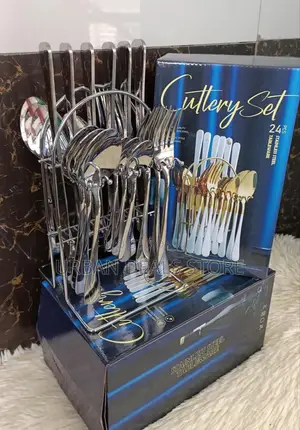 24 Pieces Stainless Steel Cutlery Set
