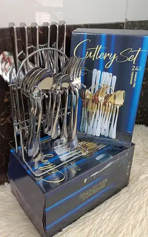 24 PCS Stainless Steel Cutlery Set