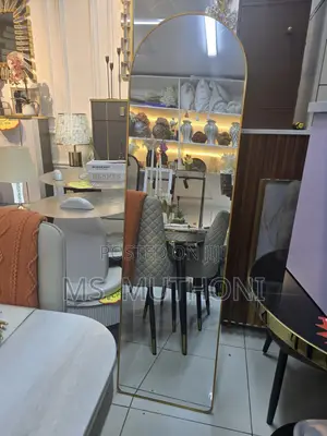 Arched Beautiful Gold Frame Mirror