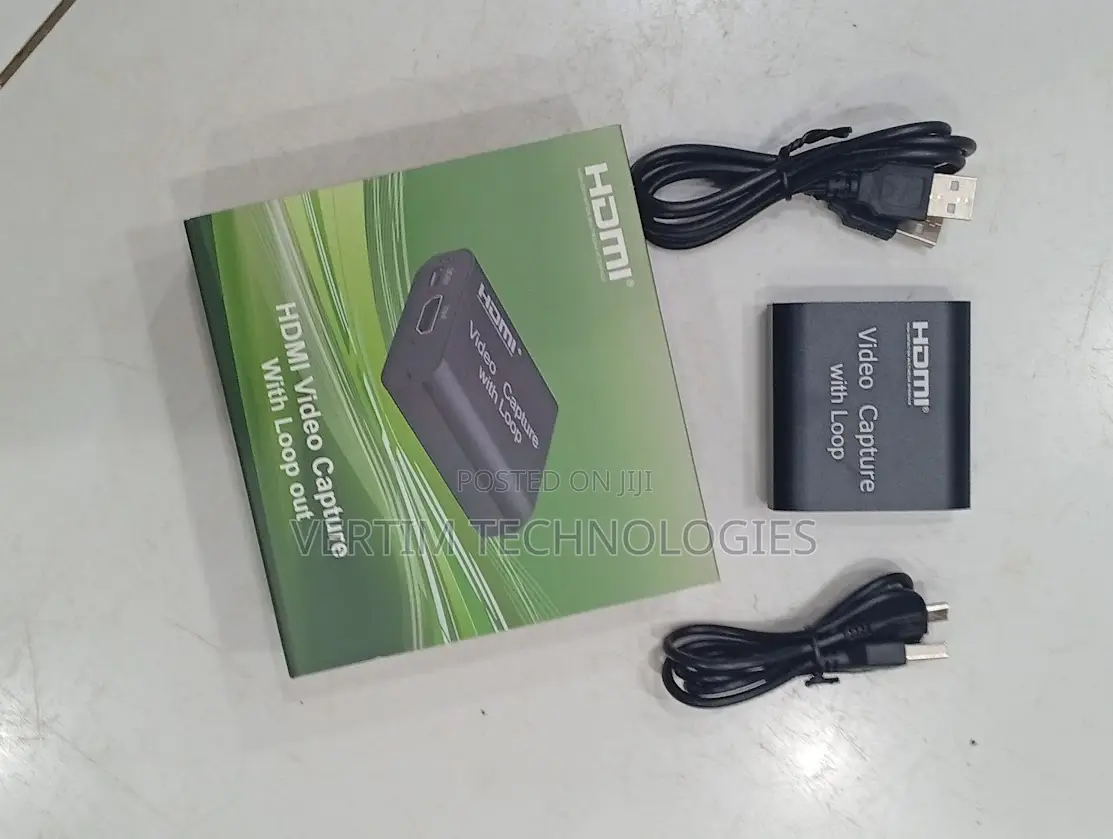 Hdmi to Usb Video Capture Card With Loop Out 1080p