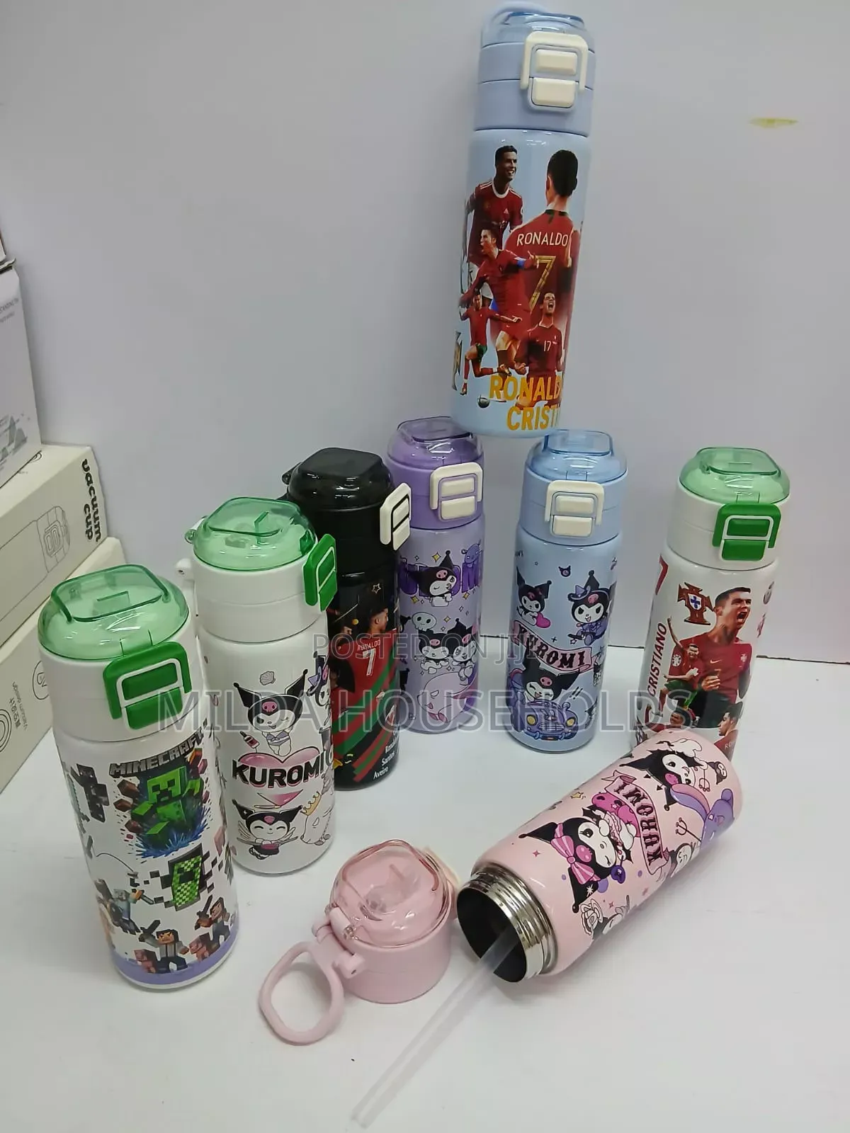 Cartoon Themed Thermo Flask Available