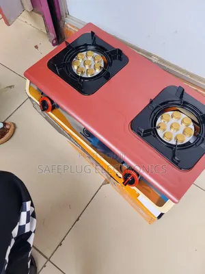  Eurochef 2 Burner Heavy Duty Stainless Steel Gas Stove 