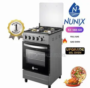 Nunix Cooker Full Gas ,Gas Oven.50*55