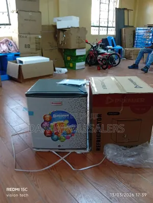 Premier 50l Mini Fridge Portable Refrigerator for Home Office
