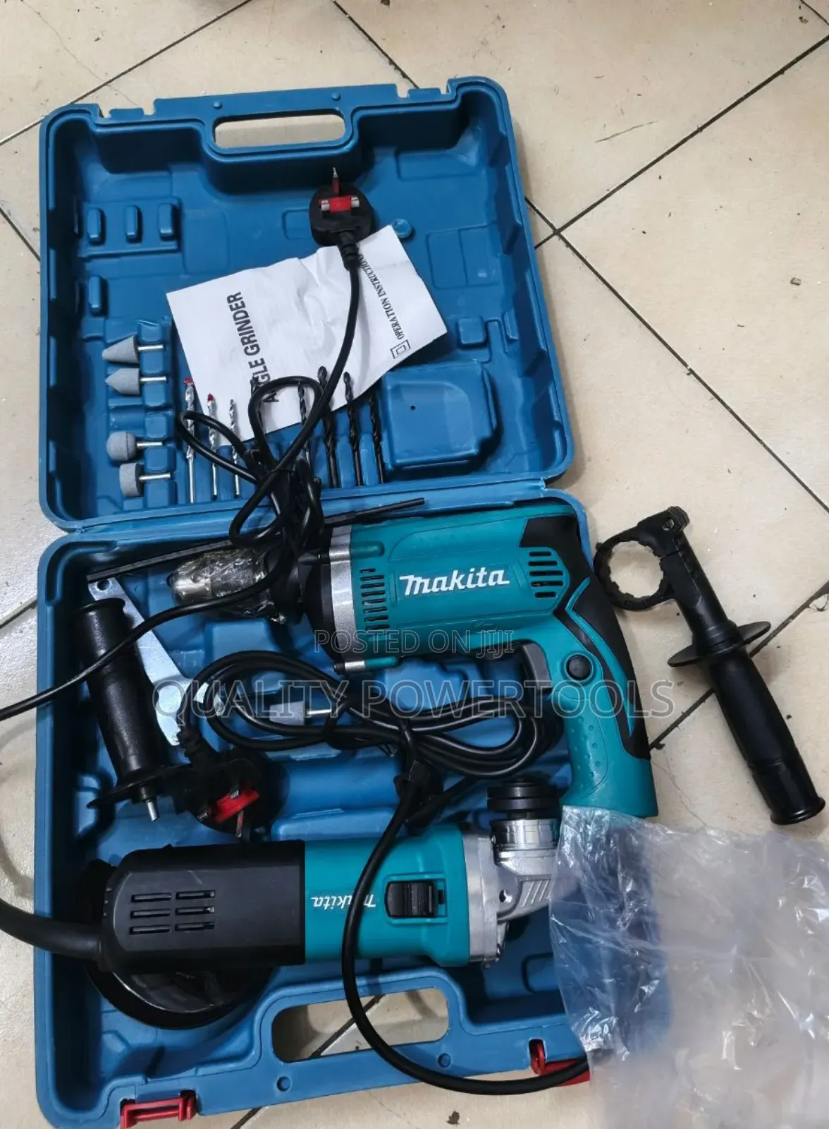 Combo Kit(4inch Grinder Impact Drill)