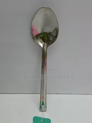 Stainless Steel Serving Spoon Available.
