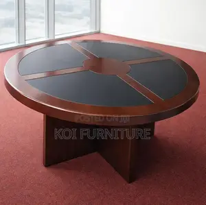 Boardroom Table; Round Conference Events Executive Board Table