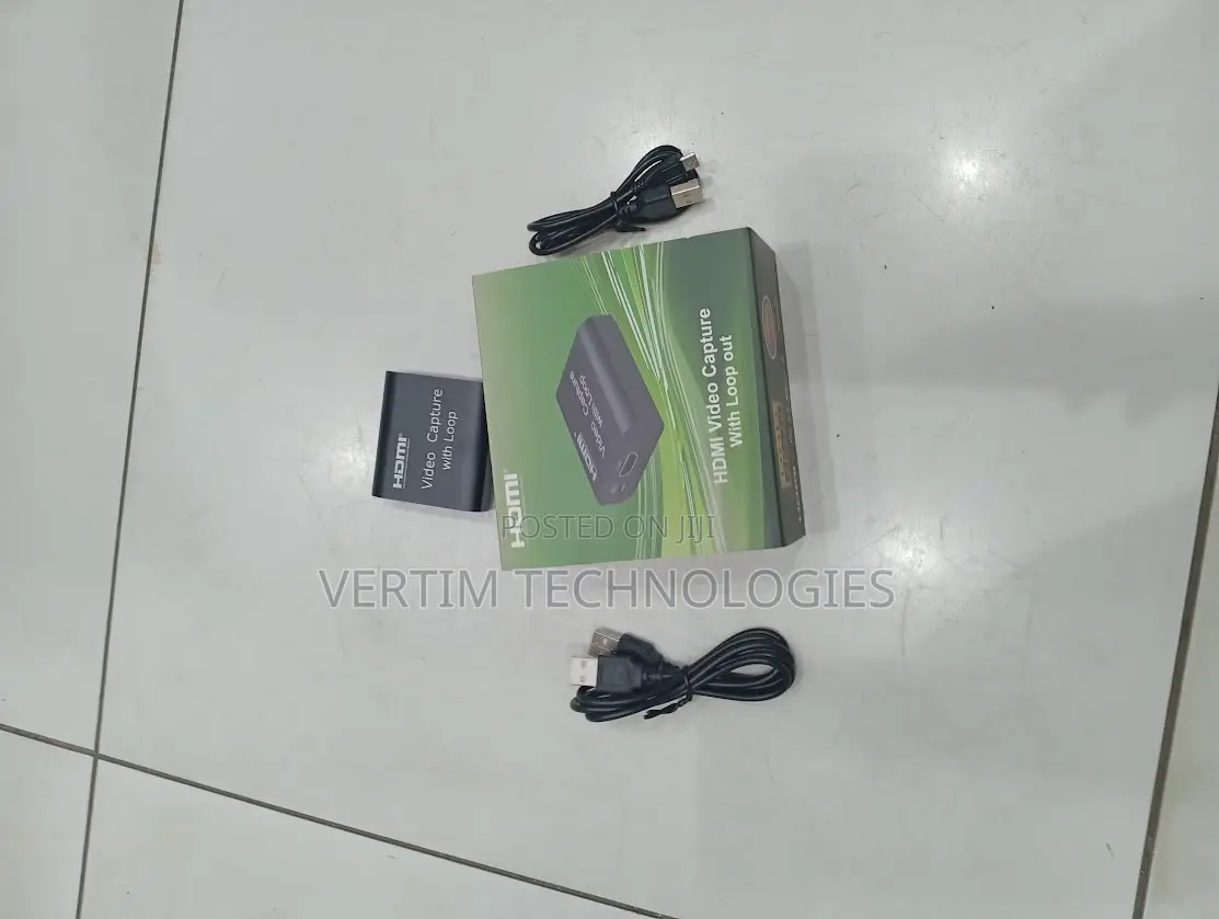 Full Hd Hdmi Video Capture Card With Loop Out Adapter