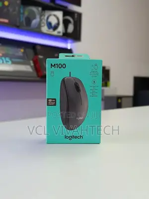 Logitech M100 Mouse Black