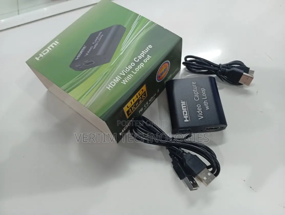 Input Resolution Support Hdmi Video Capture Card With Loop Out