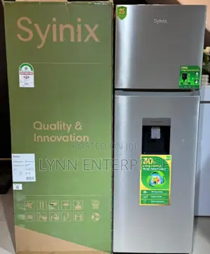 Syinix Double Door Refrigerator No Frost 257 Litres
