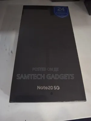New Samsung Galaxy Note 20 5G 256 GB Black