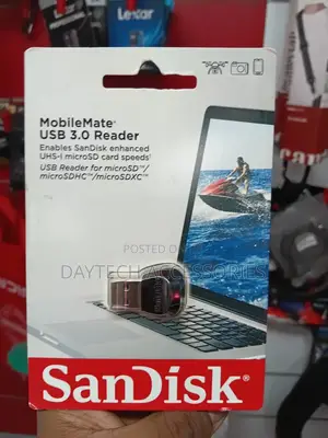 Sandisk Mobilemate Usb 3.0 Microsd Card Reader (Model Sddr-b531).