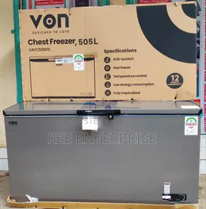 Von Deep Freezer 505 Litres Large Capacity