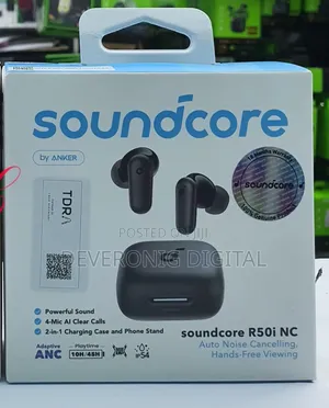 *R50i Nc* 4min Ai Auto *Noise Cancelling* Hands Free Viewing Earbuds