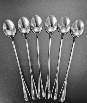 Stainless Steel Long Heavy Tea Spoons-6pcs